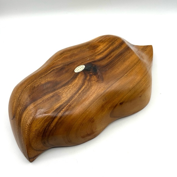 Authentic Monkey Pod Large Bowl - Picture 2 of 7